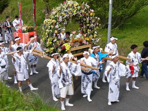 【本祭】花みこし